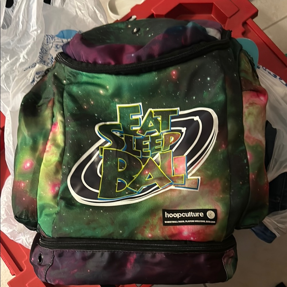 Eat Sleep Ball Basketball Backpack Hoopculture